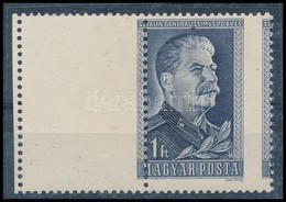 ** 1949 Sztálin 1Ft Bal Oldali üres Mezővel, Elfogazva - Andere & Zonder Classificatie