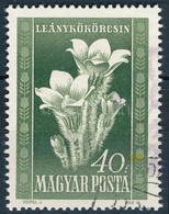 O 1950 Virág 40f A Lila és A Sárga Színek Látványos Elcsúszásával - Andere & Zonder Classificatie
