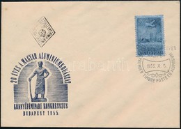 1955 Alumínium Bélyeg FDC-n - Otros & Sin Clasificación