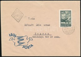 1957 Az 1950. Repülő (V.) Sor Záróértéke FDC-n - Otros & Sin Clasificación