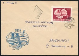 1957 Szakszervezet (V.) Bélyeg Futott FDC-n + 2x Arany János Bélyeg FDC-n - Otros & Sin Clasificación