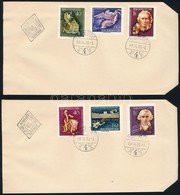 1959/60 Haydn-Schiller Sor + Várak (I.) Sor 2db FDC-n - Sonstige & Ohne Zuordnung