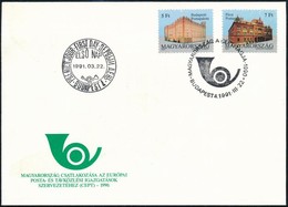 1991 Magyarország Csatlakozása A CEPT-hez Sor FDC - Other & Unclassified