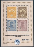 ** 2000 50 éves A Philatelia Hungarica (5.000) - Sonstige & Ohne Zuordnung