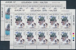 ** 1997 Európa CEPT: Mondák és Legendák Kisívsor Mi 2619-2620 - Otros & Sin Clasificación