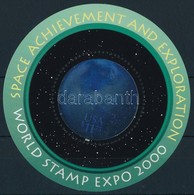 ** 2000 Nemzetközi Bélyegkiállítás STAMP WORLD EXPO 2000 Hologramos Blokk Mi 52 - Other & Unclassified