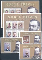 ** 2001 Nobel-díjasok 2 Kisív + 3 Blokk Mi 3604-3615 + 520-522 - Other & Unclassified