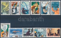 ** 1966 Antarktisz-kutatás Sor,
Antarctic Research Set
Mi 8-18 - Otros & Sin Clasificación