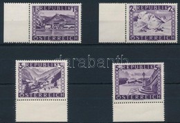 ** 1947 Tájképek Sor 4 ívszéli Záróértéke Mi 850-853 - Andere & Zonder Classificatie