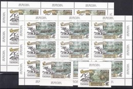 ** 1999 Europa CEPT: Természetvédelmi és Nemzeti Parkok ívszéli Sor + Kisív Pár Mi 316-317 - Other & Unclassified