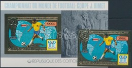 ** 1978 Sport; Labdarúgás Bélyeg Mi 391 B + Blokk Mi 123 B - Otros & Sin Clasificación