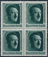 ** 1937 Hitler Blokkból Kitépett Négyestömb Mi 650 - Other & Unclassified