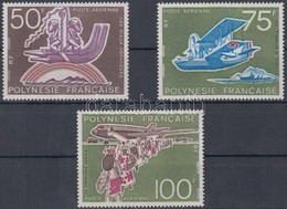 ** 1975 50 éves A Légi Közlekedés Mi 192-194 - Andere & Zonder Classificatie