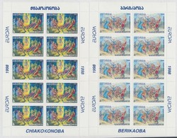 ** 1998 Europa CEPT Nemzeti ünnepek és Fesztiválok Kisívsor Mi 296-297 - Otros & Sin Clasificación