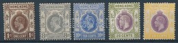 * 1921/1926 Forgalmi Bélyegek / Definitive Stamps Mi 114, 117-119, 121 - Andere & Zonder Classificatie