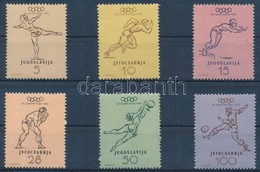 ** 1952 Olimpia Sor Mi 698-703 - Andere & Zonder Classificatie