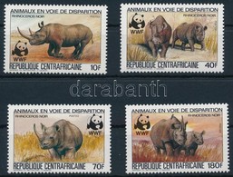 ** 1983 WWF Orrszarvú Sor,
WWF Rhinos Set
Mi 985-988 - Otros & Sin Clasificación