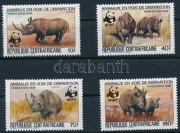 ** 1983 WWF Rinocérosz Sor,
WWF Rhino Set
Mi 985-989 - Andere & Zonder Classificatie