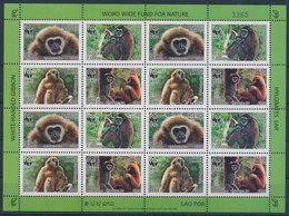 ** 2008 WWF: Gibbon Teljes ív Mi 2062-2065 A - Otros & Sin Clasificación