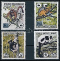 ** 1988 WWF Makik Sor,
WWF Lemurs Set
Mi 1110-1113 - Other & Unclassified