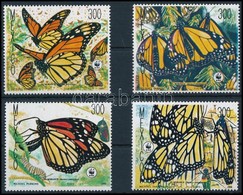 ** 1988 WWF Pillangók Sor,
WWF Butterflies Set
Mi 2095-2098 - Other & Unclassified