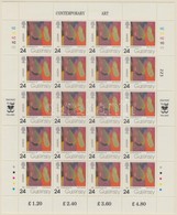 ** 1993 Europa CEPT Kisív Sor / Mi 608-611 Minisheets - Otros & Sin Clasificación