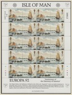 ** 1992 Europa CEPT Kisív Sor Mi 503-506 - Other & Unclassified