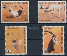 ** 1985 WWF: Antilopok Sor Mi 941-944 + 4 FDC - Otros & Sin Clasificación