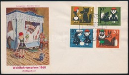 1960 Mese Mi 340-343 FDC - Other & Unclassified