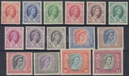 * 1954 Forgalmi Sor Mi 1-3, 5-16 (Mi 4 Hiányzik / Missing) - Other & Unclassified