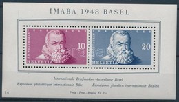 ** 1948 Nemzetközi Bélyegkiállítás Blokk Mi 13 - Sonstige & Ohne Zuordnung