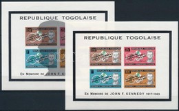 ** 1964 Kennedy Vágott Blokksor Mi 12-13 - Other & Unclassified