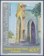 ** 1993 100 éves Nouméa Első Protestáns Temploma Vágott Bélyeg Mi 960 - Andere & Zonder Classificatie