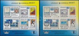 ** 1993 Bélyegkiállítás FISA 94 (I), Labdarúgó-világkupa 1994 Blokk + Vágott Blokk,
Stamp Exhibition  FISA 94 (I), Footb - Sonstige & Ohne Zuordnung