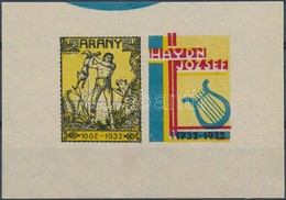 1932 Arany-Hayon Levélzáró Pár - Unclassified