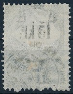 O 1870 15kr Illetékbélyeg Az értékszám Felfelé Tolódott ívszínátnyomatával - Ohne Zuordnung