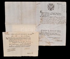 Olaszország 1768 Dohányadó ügyében Kelt Okmányok - Unclassified