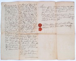 1794 Érseklél (Arcibiskupský Lél, Ma Nagykeszi/Veľké Kosihy Része), Figyelmeztető Levél (admonitoria)birtokügyben, Magya - Sin Clasificación