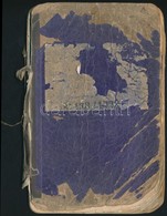 1916 Izraelita Kereskedő Házaló Könyve Megviselt állapotban, Bejegyzésekkel Fiume. - Unclassified