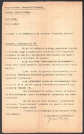1919 Tanácsköztársaság Hadügyi Népbiztosság 5 Db Parancs és Okmány. - Zonder Classificatie