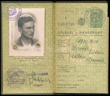 1939 Keményfedeles útlevél - Sin Clasificación
