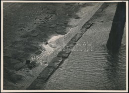 Cca 1932 Kinszki Imre (1901-1945) Budapesti Fotóművész Cím Nélküli, Pecséttel Jelzett, Vintage Fotóművészeti Alkotása, 1 - Otros & Sin Clasificación