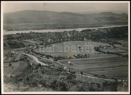 Cca 1934 Kilátás A Borbély-hegyről, Kinszki Imre (1901-1945) Budapesti Fotóművész Hagyatékából, Pecséttel Jelzett Vintag - Otros & Sin Clasificación