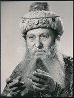 1973 Bessenyei Ferenc (1919-2004) Gül Baba Szerepében, Feliratozott Sajtófotó, 13×10 Cm - Otros & Sin Clasificación