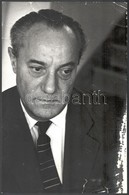 1968 Ferencsik János (1907-1984) Portréja, Feliratozott Sajtófotó, Sérüléssel, Szakadással, 30×20 Cm - Otros & Sin Clasificación