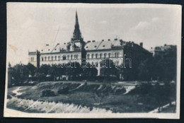 Cca 1920 Budapest, XI. Kerület Ménesi úti Irgalmas Nővérek Rendháza, Előtte A Beépítetlen Villányi út, Fotó, 4x7 Cm. - Otros & Sin Clasificación