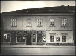 Cca 1941-1942 Kozelka Tivadar (1885-1980): Budai Vár, Úri Utca 30., Pál-Farkasdy-OTP Társasház, Fűszer és Csemege üzlet, - Otros & Sin Clasificación