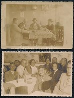 Cca 1917-1940 Vegyes Fotó Tétel, 5 Db, Fotólapok, Közte 3 Db Katonai Fotóval Is, 9x14 Cm - Otros & Sin Clasificación