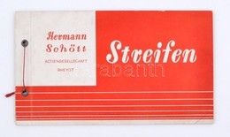 Cca 1930 Német Szivargyűrű Mintafüzet / Cigar Label Sample Book - Werbung