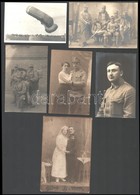 Cca 1900-1920 6 Db Katonai Fotó - Andere & Zonder Classificatie